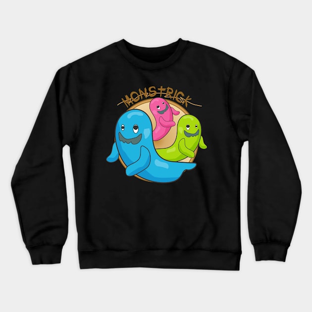 monstrick or treat fly Crewneck Sweatshirt by creative words